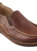 Buy Brown Leather Slip on Shoes